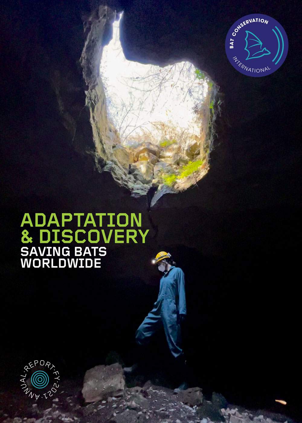 Bat Conservation International Annual Report 2021 cover