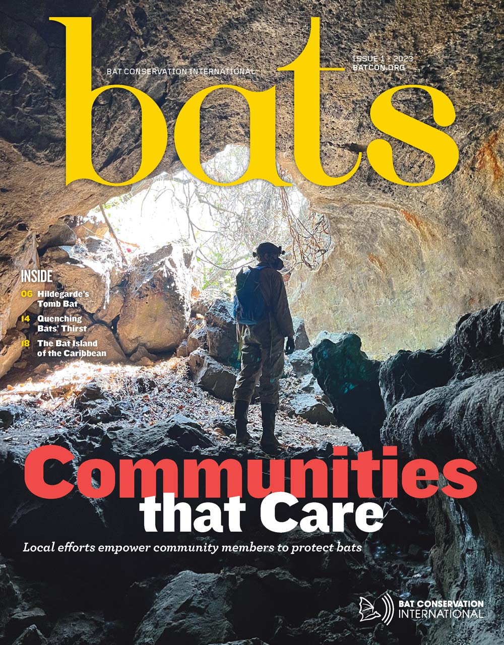 Bats Magazine Volume 42, Issue 1 cover