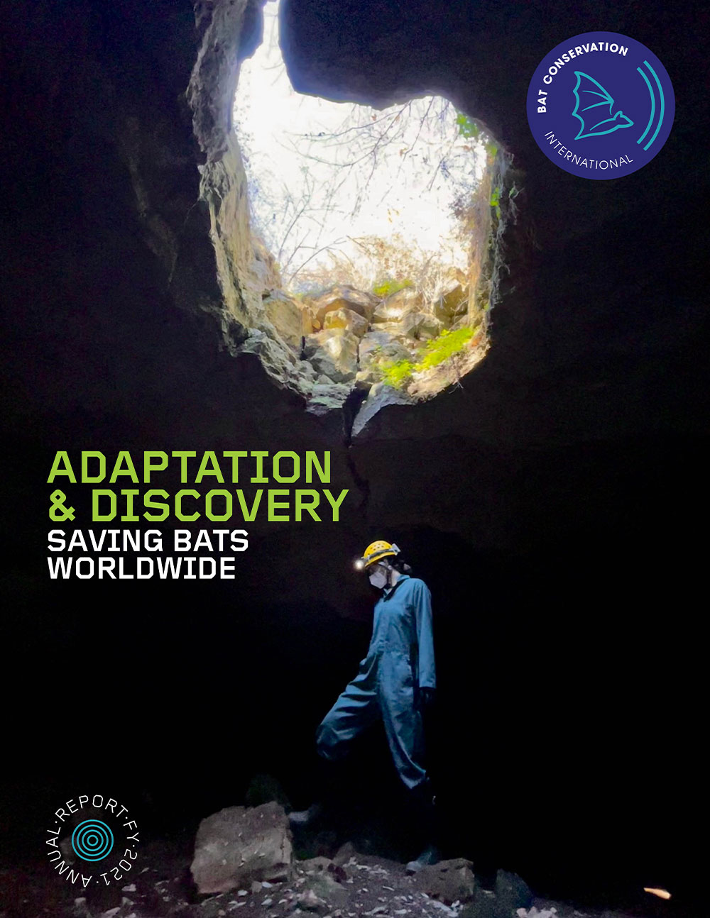Bat Conservation International 2021 Annual Report cover