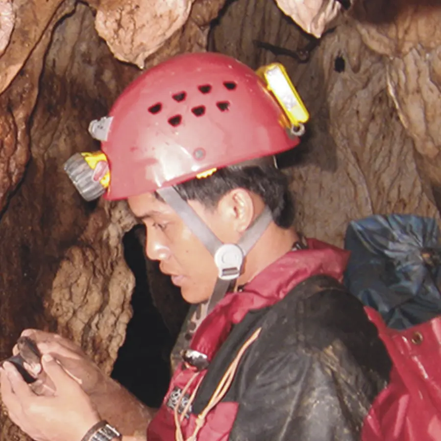 candid shot of Mentor Sigit Wiantoro